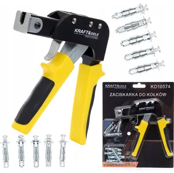 Kleště Kleště pro montáž hmoždinek Molly, osazovací pistole MHD, lisovací kleště