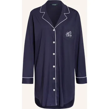 Dámská košile Lauren Ralph Lauren Dámská Noční Košile, tmavě modrá, 40
