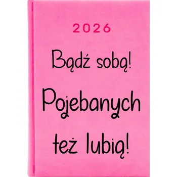 Kalendář Knižkový kalendář 2026 A5 Cute Cups růžový