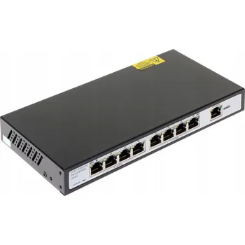 Switch PoE Switch GTS-A1-10-81 9PORTOVÝ