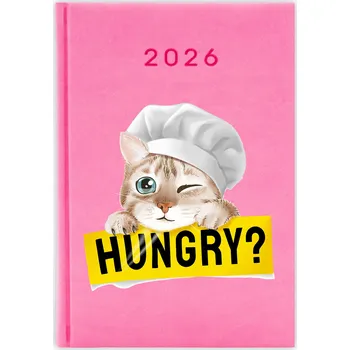 Kalendář Knižkový kalendář 2026 A5 FunnyCase modrý