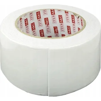 Lepicí páska Oboustranná lepicí páska Iter A&G bílá 50 mm x 5 m