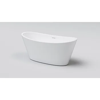 Volně stojící akrylátová vana Waltpool 2145-150, odtok uprostřed, 150 x 73 cm