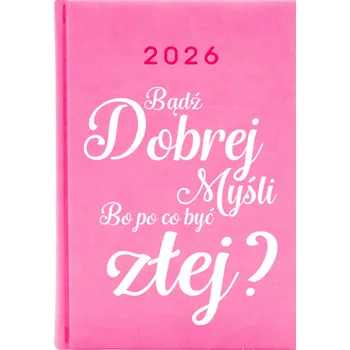 Kalendář Knižkový kalendář 2026 A5 Cute Cups růžový