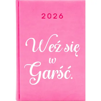 Kalendář Knižkový kalendář 2026 A5 růžový