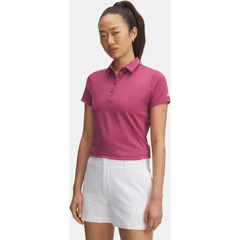 Dámské tričko Dámské tričko Under Armour UA Playoff SS Polo-RED 1383612-659 Červená LG
