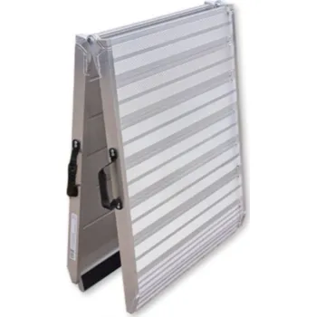 Příslušenství pro přívěs PK TECHNIK Extra široká hliníková nájezdová rampa, 2130x900 mm, nosnost 400 kg