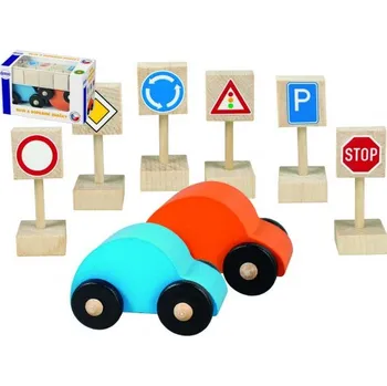 plyšák Auta a dopravní značky