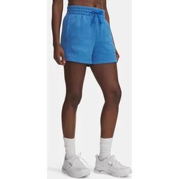 Dámské kraťasy Dámské kraťasy Under Armour Rival Fleece Short-BLU 1382723-402 Modrá XL