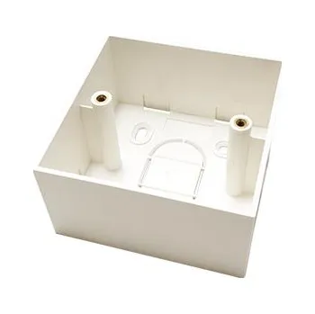 Elektroinstalační krabice Lindy Krabice na omítku 86 x 86mm (hloubka 47mm), bílá (60523) - 25.43.0110