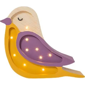 Lampička Lampa Little Lights Bird Mini Barevná kombinace: Maroon / Mustard