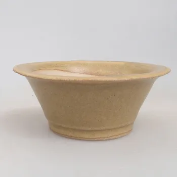 Květináč Mini bonsai miska 7 x 7 x 2,5 cm hnědá 1420-M25-5668