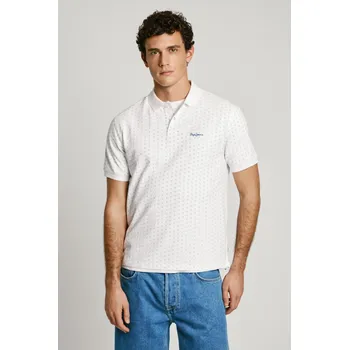 Pánské tričko Pepe Jeans Pánské tričko BASIL Barva: bílá, Velikost: M