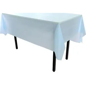 Jednorázový ubrus Plastový ubrus - Modrý, 137 x 183 cm