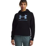 Dámská mikina Under Armour Rival Fleece Shimmer Hoodie Black L