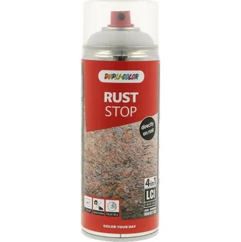 Barva ve spreji Dupli-Color Rust Stop 4v1 RAL 7035 Světle šedá Spray 400 ml
