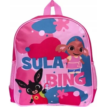 Dětský batoh Jednokomorový Batoh pro předškoláky Bing pro dívky, růžový