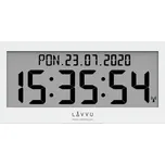 Nástěnné hodiny LAVVU bílé 37 cm