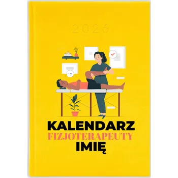 Kalendář Knižní diář 2026 A5 FunnyCase žlutý