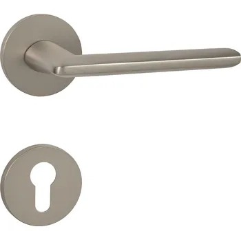 MPK - ELIPTICA - R S6 klika/klika, rozety PZ NP - Nikl perla