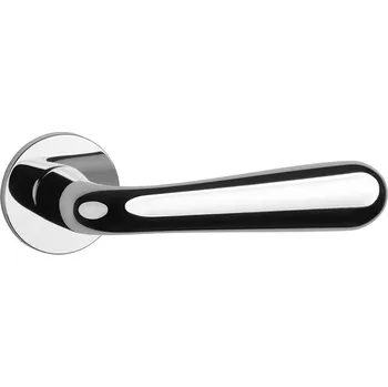 Dveřní kování AS - GARDENIA - R 5S klika/klika, bez spodní rozety OC - Chrom lesklý