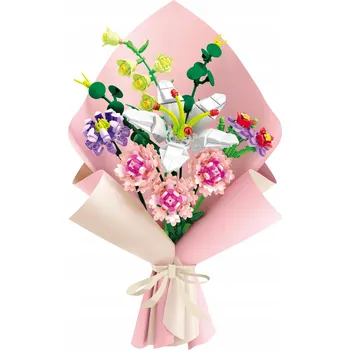 ostatní stavebnice Stavebnice roztomilá kytice květin