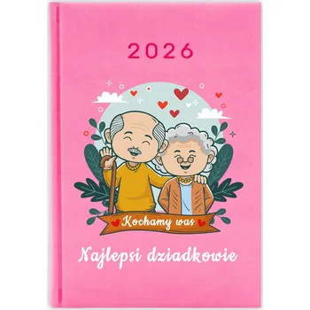 Kalendář Knižkový kalendář 2026 A5 FunnyCase modrý