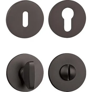 Dveřní kování TI - ROZETA - R 5S rozety BB T - Titan (141)