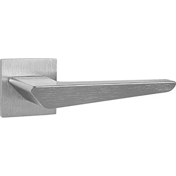 Dveřní kování TI - TIGA - HR 4154Q 5S bez spodní rozety, klika/klika OCS - Chrom broušený (96)