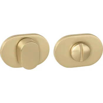 Dveřní kování MPK - ROZETA IMPRESSA - OR rozety WC OLS - Mosaz broušená