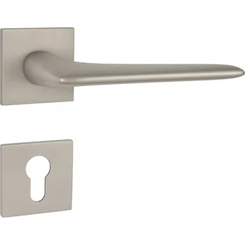 Dveřní kování TI - OPTIMAL - HR 4164Q 5S rozety PZ, klika/klika NP - Nikl perla (142)