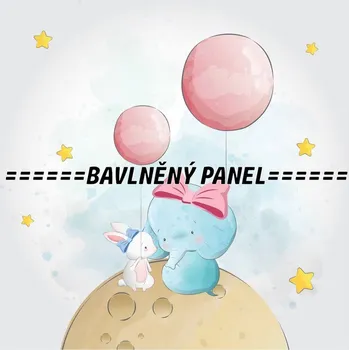 Panel bavlna - DĚTSKÉ MOTIVY-132-85 Velikost: 15x15cm