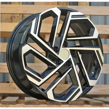 Alu kolo Alu kola Racing Line FBX345, 18x7.5 5x114.3 ET51, černá + leštění