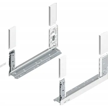 Nábytkové kování BLUM LEGRABOX FREE vnitřní zásuvka L-400, nosnost 40 kg.