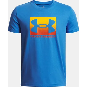Chlapecké tričko Chlapecké tričko Under Armour UA B BOXED SPORTS UPDA 1388672-402 Modrá YMD