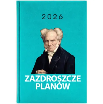 Kalendář Knižkový kalendář 2026 A5 FunnyCase modrý