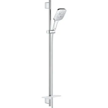 Sprchový set Grohe Rainshower SmartActive Cube Sada sprchové hlavice 130 9,5 l/min, 3 proudy, tyče 900 mm a hadice, chrom