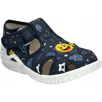 Chlapecká obuv Dětské papuče Bighorn šedé velikosti 27