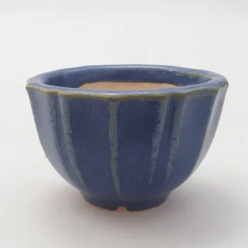 Květináč Mini bonsai miska 5 x 5 x 3 cm modrá 1423-M25-5722