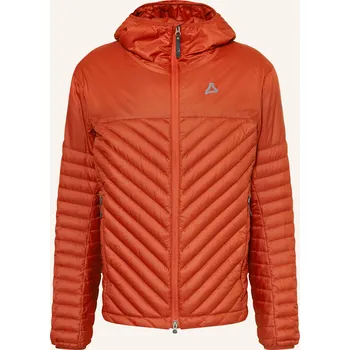 Schöffel Pánská Peřová Bunda Cascata, tmavě oranžová, 54