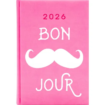 Kalendář Knižkový kalendář 2026 A5 růžový