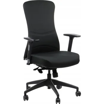 Kancelářská Židle KENT ČERNÁ látka ERGONOMICKÁ