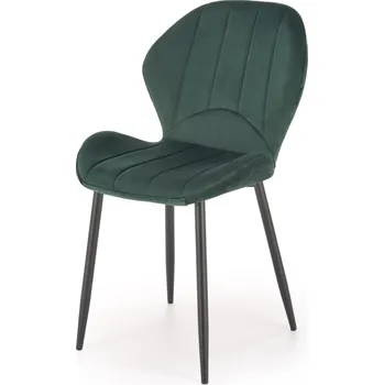 Jídelní židle Jídelní židle WILLIAM — kov, samet, více barev Zelená