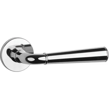 Dveřní kování ASM - MARIGOLD 1 - R 7S klika/klika, bez spodní rozety OC - Chrom lesklý