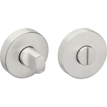 Dveřní kování TI - ROZETA - R AP rozety WC BN - Broušená nerez (16)