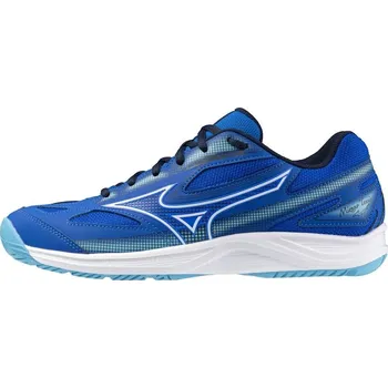 Dámská tenisová obuv Mizuno BREAK SHOT 4 AC - Mugen Blue/White/River Blue Velikost: 40.0