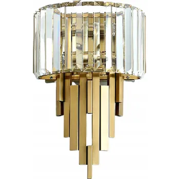 Nástěnné svítidlo Lyon Polovina - Elegantní Nástěnná Lampa, Měděná Barva 38 cm 2xE14