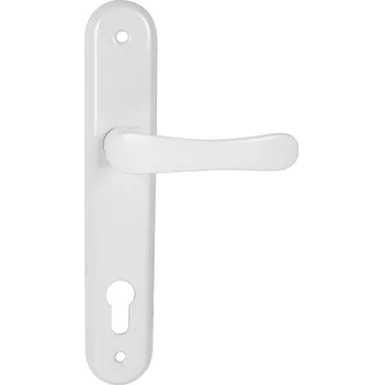 Dveřní kování KE - MICHAELA PZ otvor pro vložku, klika/klika, 90 mm Bílá