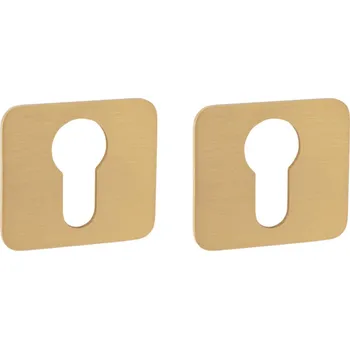 Dveřní kování GK - ROZETA ONE - HR rozety PZ OLS - Mosaz broušená (74)