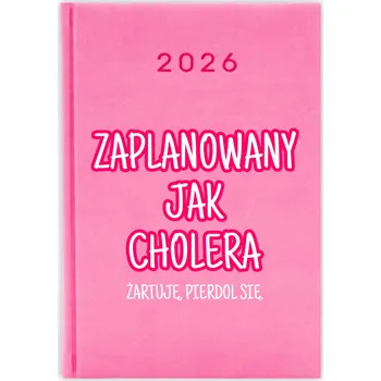 Kalendář Knižkový kalendář 2026 A5 FunnyCase modrý
